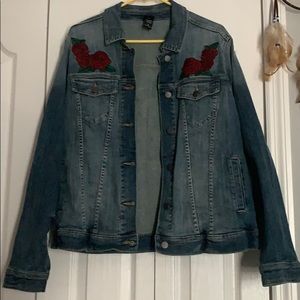 Beauty and the Beast denim jacket